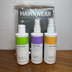 Hair U Wear Essential Care Travel Kit For Extensions, Additions, Wigs